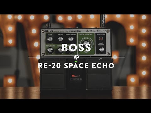 Boss RE 20 Space Echo | Reverb Demo Video
