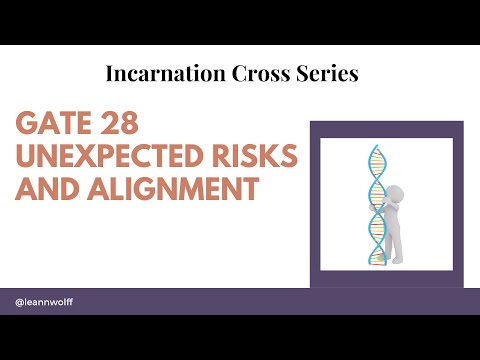 Gate 28 - Incarnation Cross - Unexpected Risks and Alignment