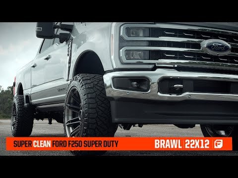 Elevate Your Ride | Fuel Off-Road Brawl Wheels on a Super Clean Ford F-250