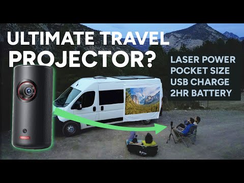 This is remarkable: the perfect Vanlife Projector ⚡ Capsule 3 Laser