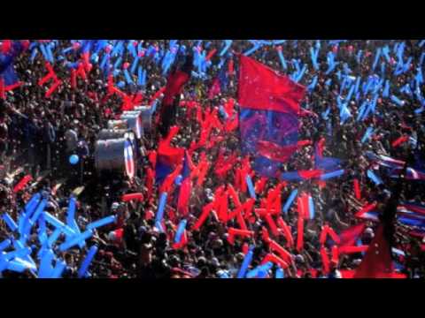 "Esta es la hinchada del Bulla" Barra: Los de Abajo &bull; Club: Universidad de Chile - La U