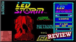 LED STORM - on the ZX Spectrum 128K !! with Commentary