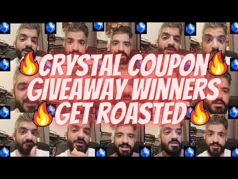 CRYSTAL COUPON GIVEAWAY WINNERS - GONNA ROAST THEM ALL ! ADVISES FOR ALL VIP | Marvel Future Fight