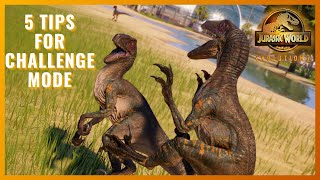 5 TIPS FOR COMPLETING ANY CHALLENGE MODE MAP Jurassic World Evolution 2