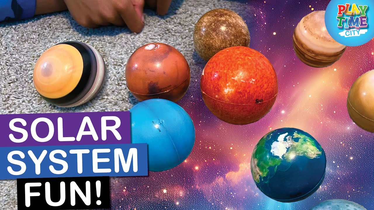 Solar System Stress Balls - EPIC FUN With The Planets!