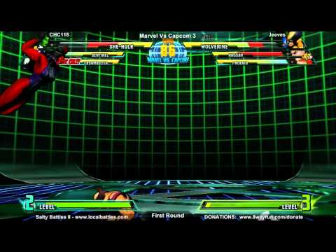 Salty Battles II - MvC3 FR - CHC118 VS Jeeves