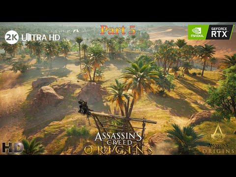 ASSASSIN'S CREED ORIGINS Walkthrough Gameplay Part 5 - AC Origins PC Gameplay ULTRA SETTINGS