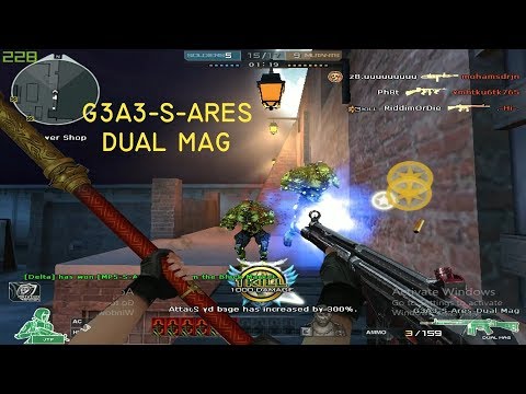 Crossfire West (Đột Kích Bắc Mỹ) 2.0: G3A3-S-ARES DUAL MAG | ZOMBIE V4