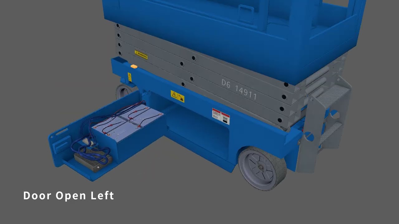 Aerial Work Vehicle 3D Model