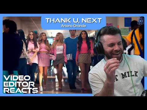 Video Editor Reacts to Ariana Grande - thank u, next