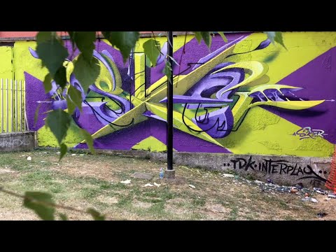 Nervi a pezzi graffiti jam 2019