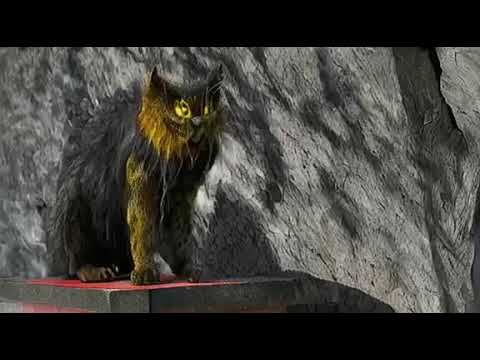 🐾 "The Feline Deathclaw: A Hyper-Realistic Nightmare in the Misty Forest" 🌲🌌