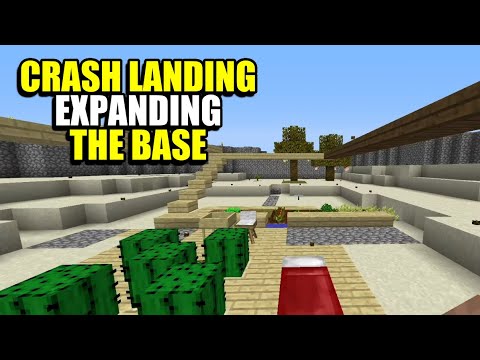 Ep6 Expanding The Base - Minecraft Crash Landing Modpack