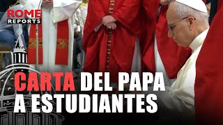 The Pope signs a letter on education for the 60th anniversary of this conciliar text.