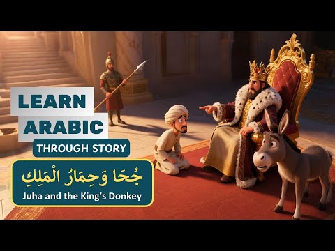 Juḥā and the King's Donkey جحا وحِمَارُ المَلِكِ | Learn Arabic Through Stories | Arabic Funny Story