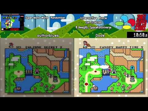 SNES Super Stars 2018 [036] - SMWR (Crowd Control race) by authroblues and Dode