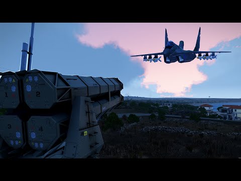 Anti-air System shoots down Mig-29 Fighter Aircraft | ARMA 3: Milsim