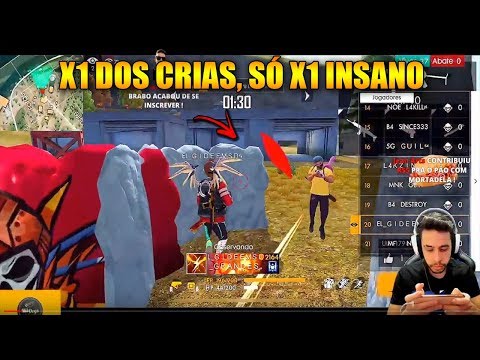 X1 DOS CRIAS - NEW REVELATIONS ONLY INSANE X1 - BEST FREE FIRE CLIPS