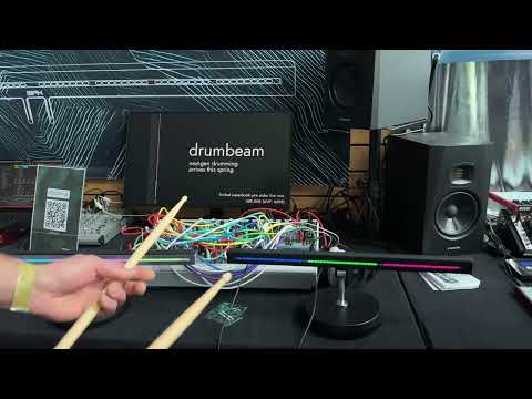 AFK drumbeam @superbooth25 AMAZONA.de