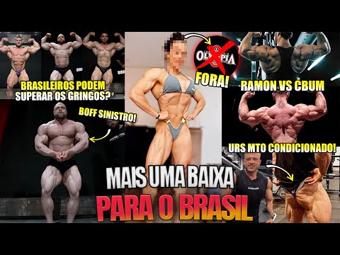 MAIS UMA BAIXA PARA BRASIL NO OLYMPIA! BRANDAO E BOFF TEM CHANCES CONTRA NICK WALKER? RAMON VS CBUM!