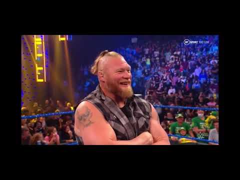 Brock Lesner Returns By Interrupting Roman Reigns WWE Smackdown September 10, 2021
