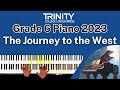 TRINITY Grade 6 Piano 2023 The Journey To The West From Princess Mononoke Hisaishi Arr Human