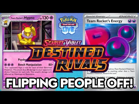 You forced me to play this Team Rocket’s Hypno deck!