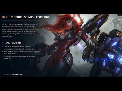GUN GODDESS MISS FORTUNE SKIN SPOTLIGHT-06-03-2024