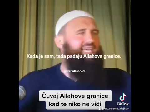Čuvaj Allahove granice kad te niko ne vidi - mr. Elvedin Pezić