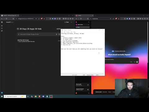 30 Apps in 30 Days – I Built an App Using Only Prompts (Day 1 – Quick Slop)