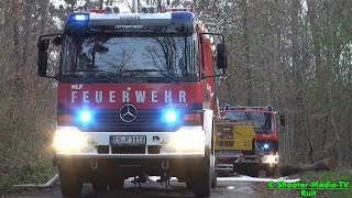 preview picture of video '[E] - WALDBRAND 1: Mehrere Quadratmeter Waldboden & Unterholz brannten in Ruit (Ostfildern)'