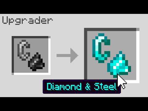Minecraft, But You Can Upgrade Any Item...