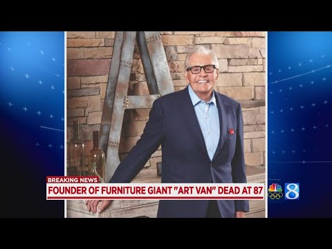アートヴァンの創設者で慈善家のアート・ヴァン・エルスランダー氏、87歳で死去 (Art Van founder, philanthropist Art Van Elslander dead at 87)