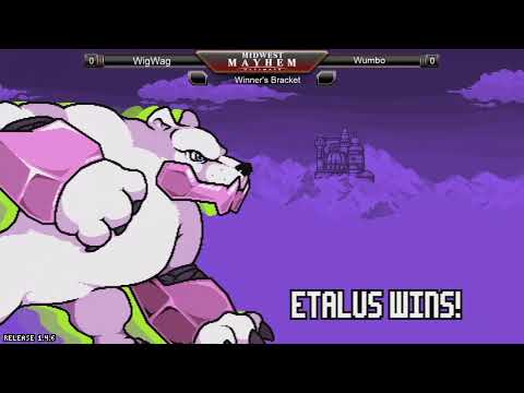 Midwest Mayhem Ultimate - Rivals of Aether - Winner's Bracket - WigWag (Wrastor) vs. Wumbo (Etalus)