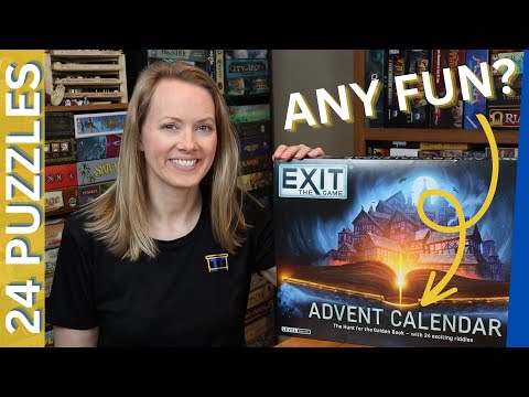 EXIT: The Game | ADVENT CALENDAR | The Hunt for the Golden Book Review! (No Spoilers)