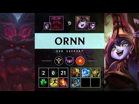 Ornn Support vs Lulu - VN Master Patch 25.08
