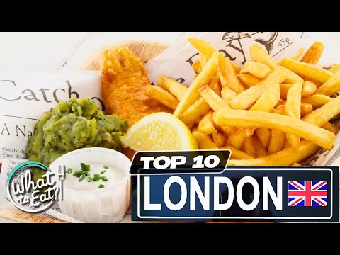 What to eat in LONDON | Top 10 Typical dishes of England