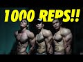 1000 REPS CHALLENGE!! | ARMS DAY