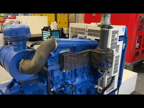 Perkins FG Wilson P40 Stamford 40 kVA generatorset met ATS stocknr 3718