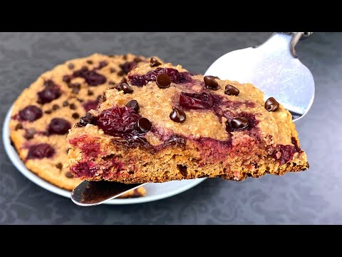 Zuckerfreier Skillet Pie: 1 Tasse Haferflocken ergibt in wenigen Minuten ein köstliches Dessert!