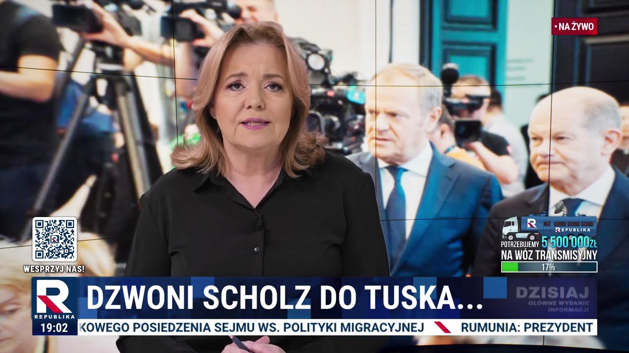 Dzisiaj informacje Telewizja Republika 10.02.2025 | TV Republika