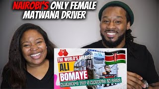 🇰🇪 RATING KENYA'S MATATUS American Couple Reacts "NAIROBI'S Top 5 Matatus + Female Matwana Driver"