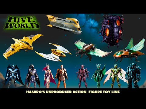 Hive World Hasbro's Unproduced Action Figure Toy Line