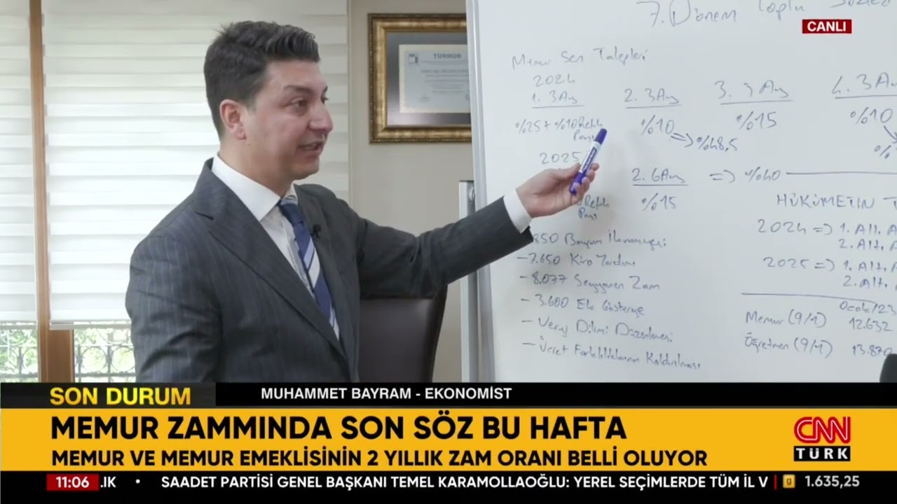 Memur ve Emekli Zammında Son Durum Ne? İşte Detaylar...