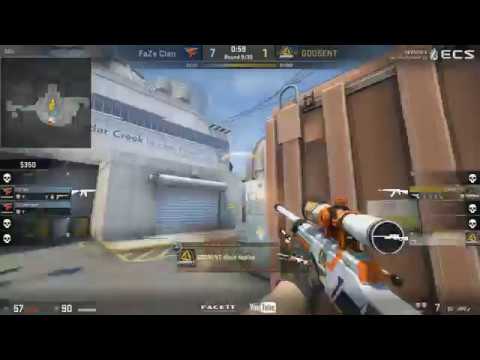 ECS Season - disco doplan Insane AWP Flickshot