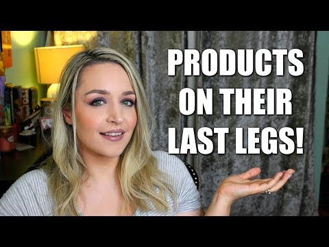 PRODUCTS ON THEIR LAST LEGS! (Collab with Lauren Mae Beauty!) PROJECT PAN???