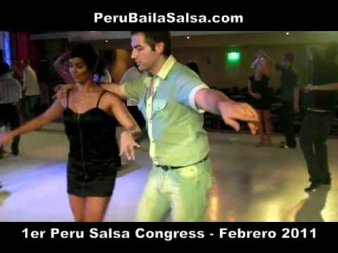 PeruBailaSalsa - Tamara Pacheco y Rodrigo Dominguez en el Peru Salsa Congress 2011