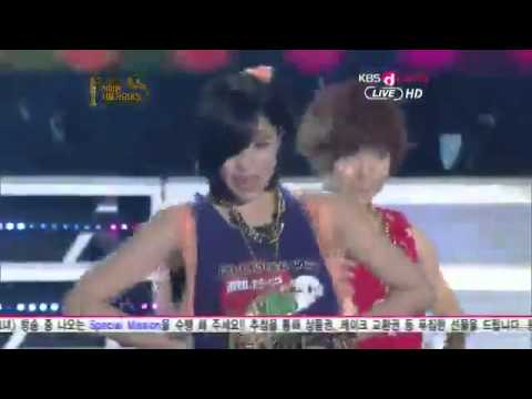 120119 - T-ara (Roly Poly & Lovey Dovey) Seoul Music Awards '12