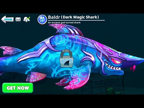 Hungry Shark World - Dark Magic Shark New HIGHSCORE- Gameplay Walkthrough (Android/iOS)