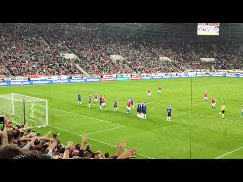 Szoboszlai Dominik szabadrúgás gólja Szlovákia ellen